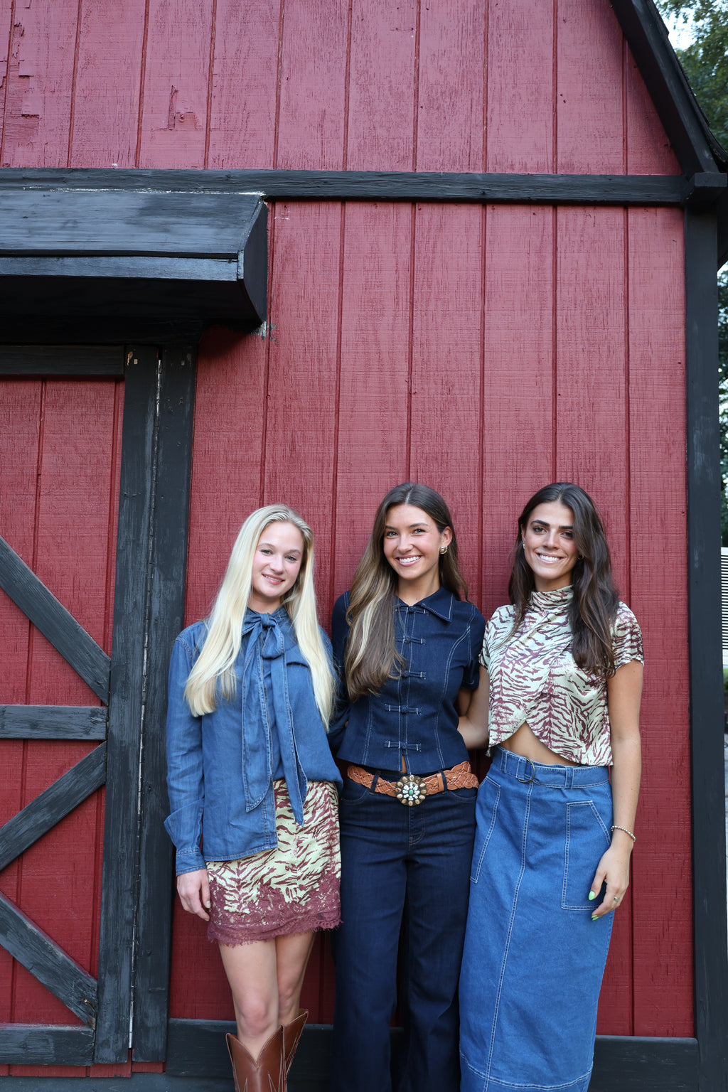 Carl Denim Top