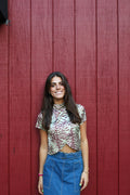 Georgie Zebra Top